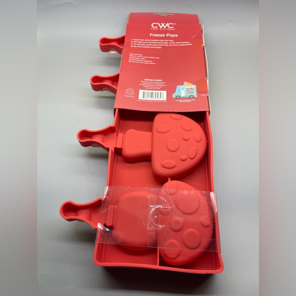 CWC Mushroom Freeze Pops Mold, NWT - Picture 3 of 7